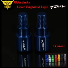 RiderJacky For Yamaha TDM 850 TDM850 1991-1999 1996 1997 1998 7/8" 22mm CNC Motorcycle Handle Bar End Sliders Grips Caps Plug