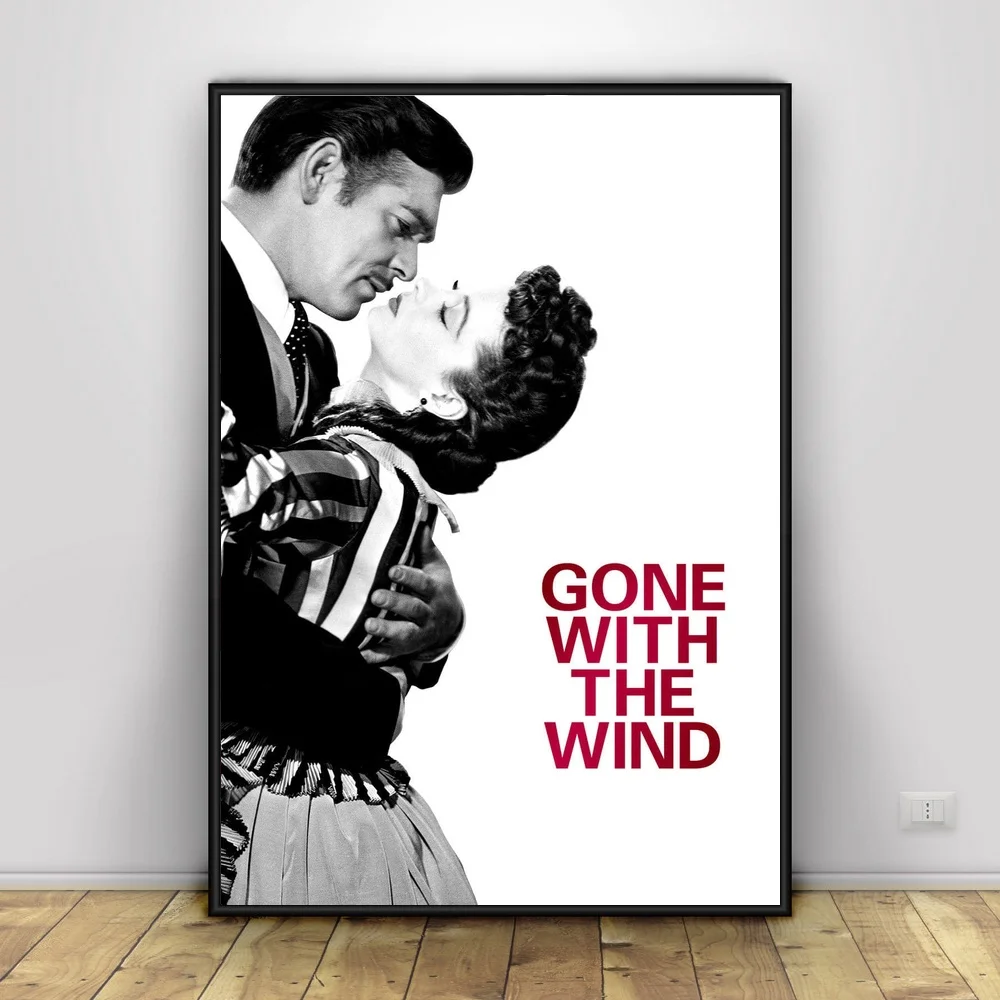 

Gone with the Wind Art Silk Poster Home Decor 12x18 24x36inch