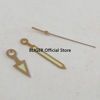 

Rose Golden Edge Luminous Watch Hands Fit For MIYOTA 8215 8205 821A Mingzhu 2813 Automatic Movement H112