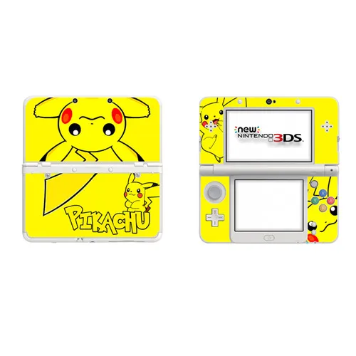 Для Pokemon GO Pikachu виниловая накладка наклейка для NEW 3DS Skins наклейка s для NEW 3DS виниловая наклейка протектор - Цвет: N3DS0069