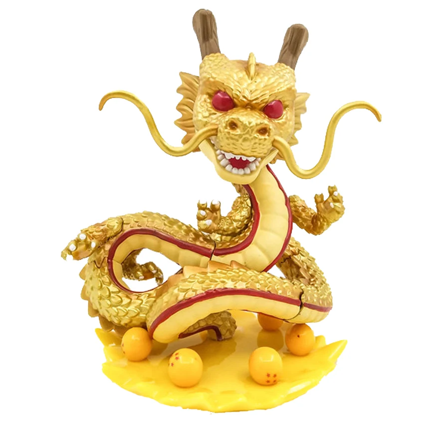 

Hot Sale Pop 265 Dragon Ball Toys Meodel Red Dragon Green Type Blue PVC Collecting Figure