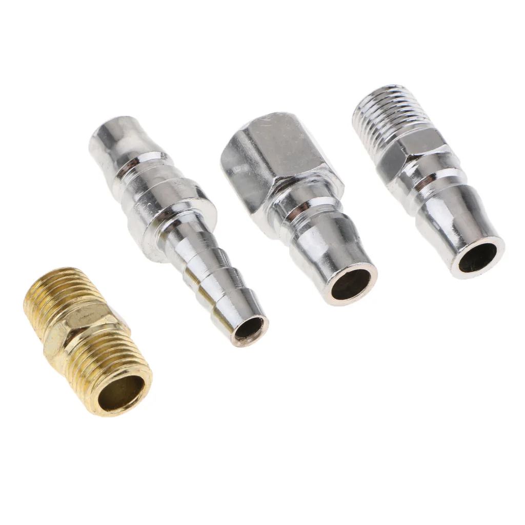 18Pieces Quick Coupler Air Fitting Air Hose Compressor Connector Tool Set