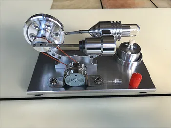 

Stirling Engine Micro Engine Steam Engine Generator Model for Birthday Present Physical Toys
