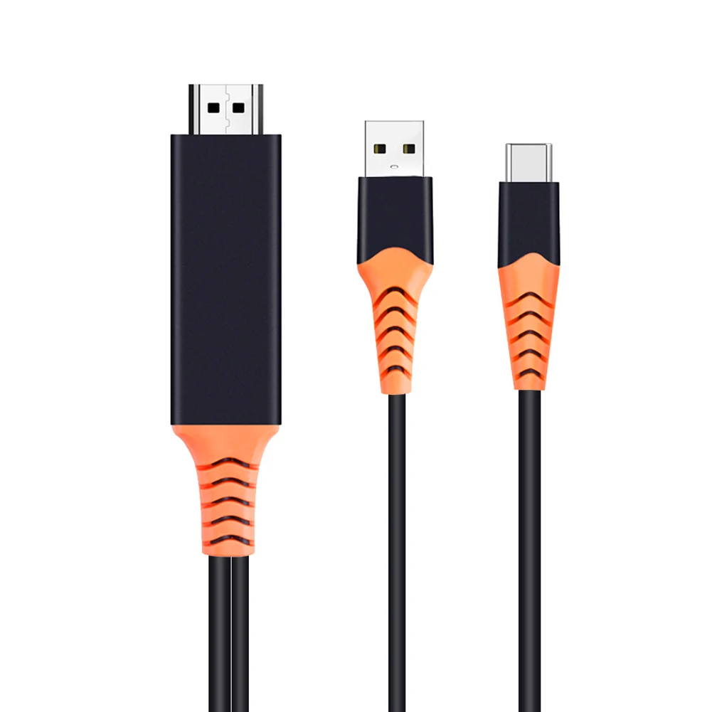 

Computer Cable Adapter Accessories Stable Phone On-Screen Display USB3.1 High Speed Type-C To HDMI TV For Galaxy S9 For MacBook