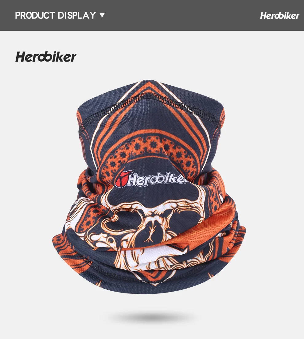 HEROBIKER moto rcycle маска для лица Балаклава moto rcycle грелка для шеи moto rcycle Лыжные шапки велосипедный шарф мото Маска Тушь для ресниц moto