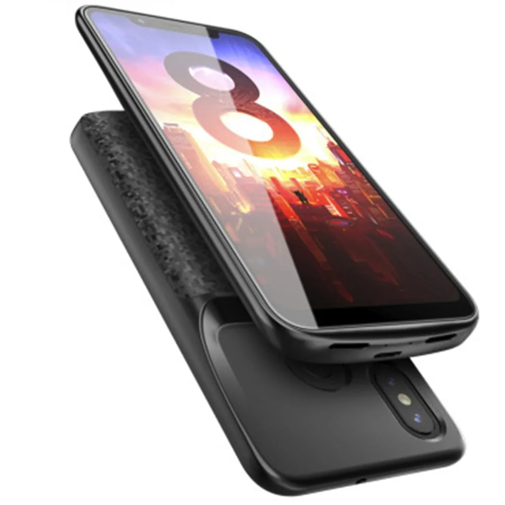 4700 мАч для Xiaomi mi 8 чехол для аккумулятора умный ПК ABS телефон стенд крышка батареи внешний смарт-аккумулятор для Xiaomi mi 8 зарядное устройство чехол mi 8