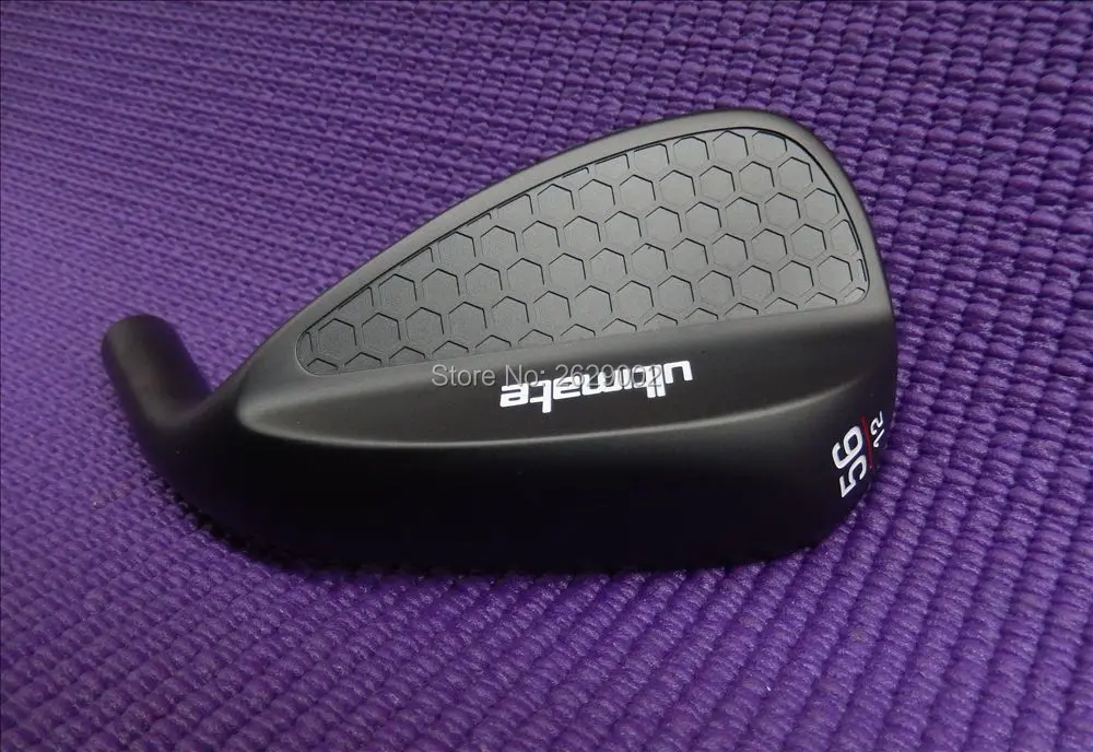 Ultimate carbon steel with CNC milled golf wedge head only have