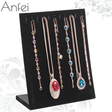 Бархатное L ожерелье витрина для браслетов модные ожерелья вешалка подвесной крючок держатель-органайзер pulseras A163-2