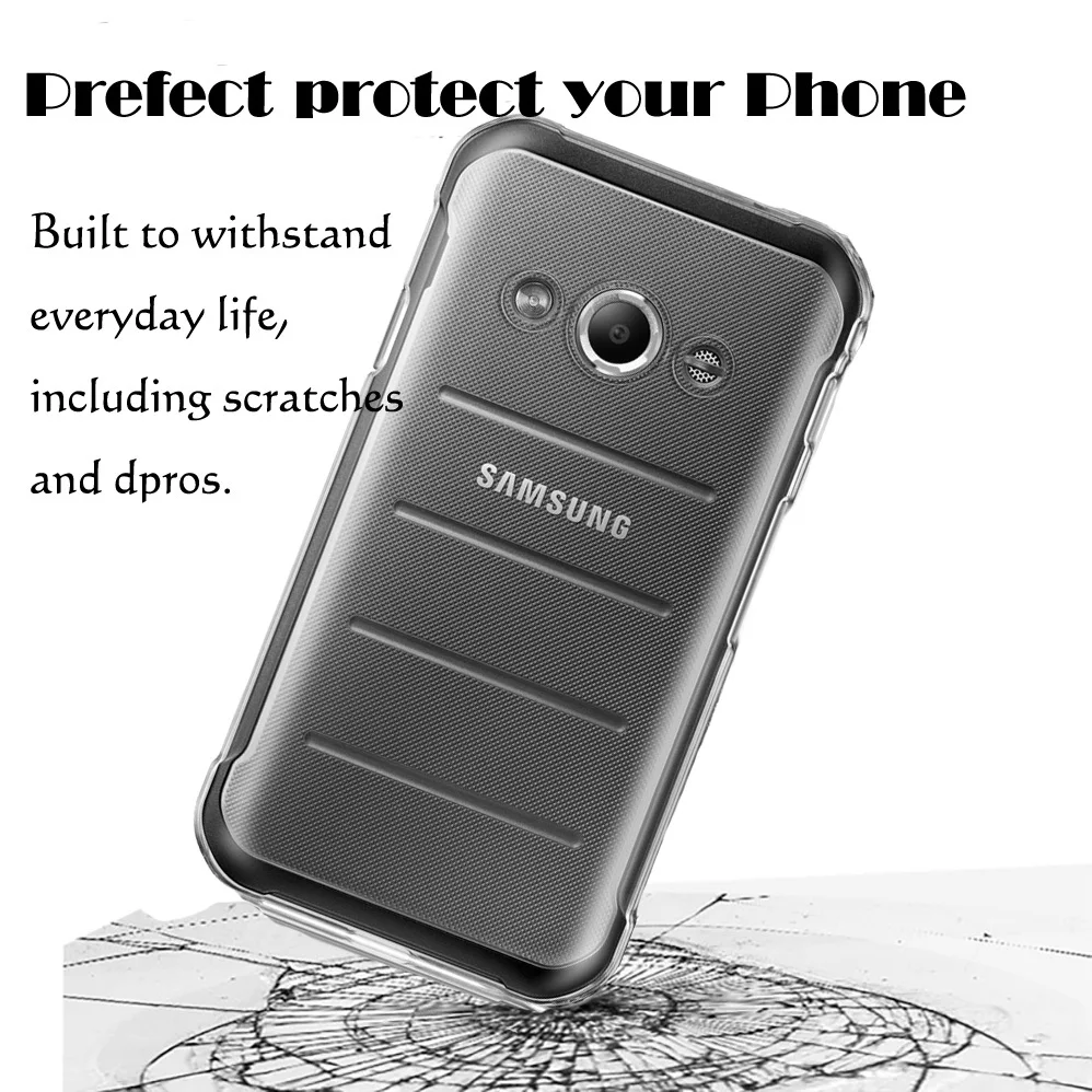 Для samsung Galaxy Xcover 3 G388F/Xcover 4 G390F прозрачный мягкий Силиконовый ТПУ чехол s тонкий задний Чехол прозрачный чехол