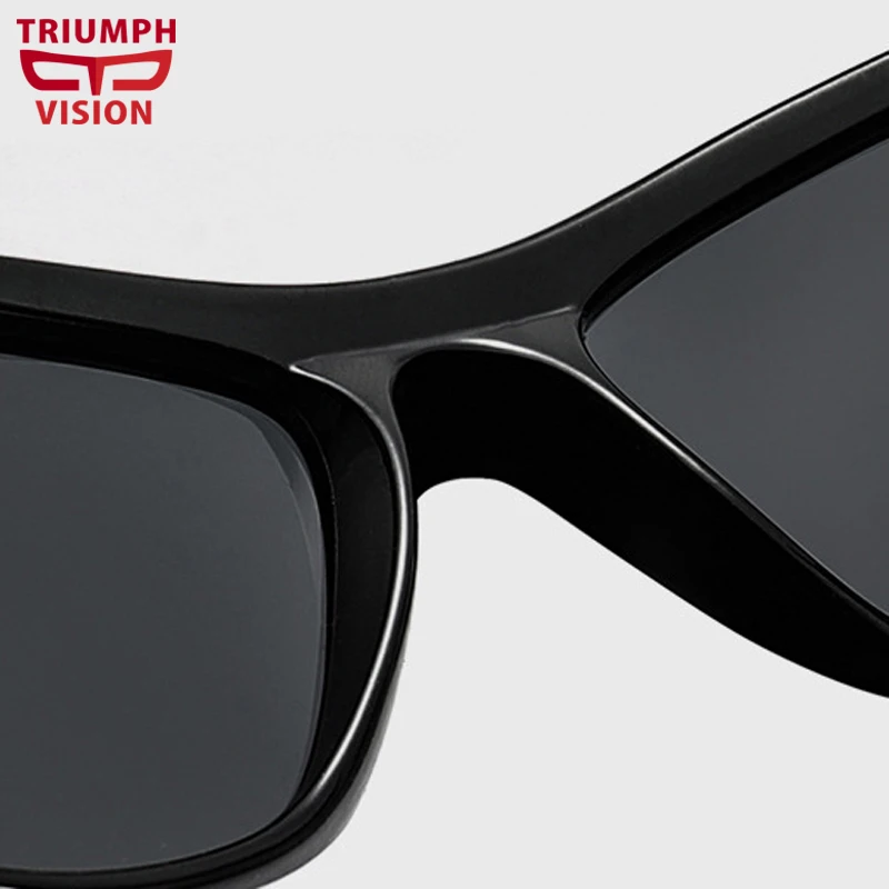 TRIUMPH VISION многоцветные красные черные мужские s Shades Goggle стильные поляризованные солнцезащитные очки для мужчин Высокое качество антибликовый драйвер Oculos