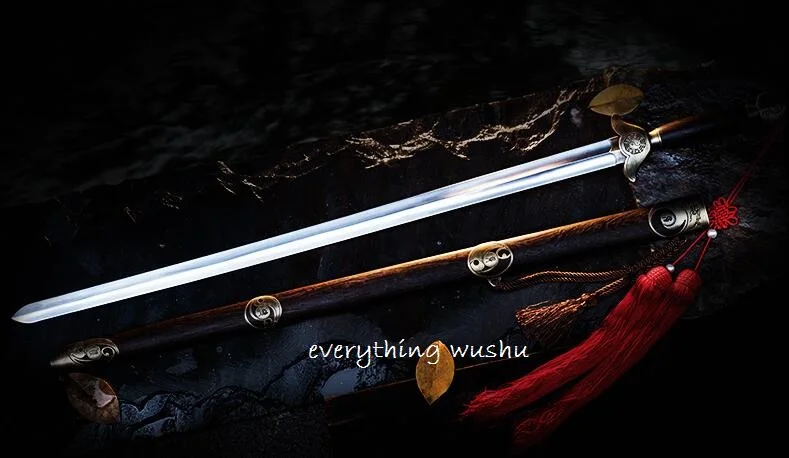 Уникальный прямой меч Qing Jian Wushu мечи для Тай Чи| |