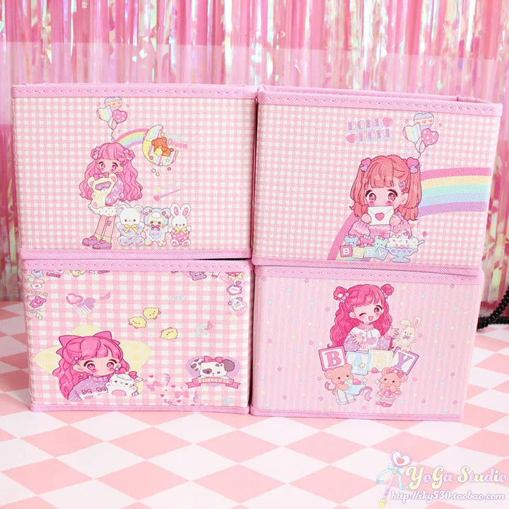 Мультяшная милая My Melody Cardcaptor Sakura Сейлор Мун Косметические Сумки для девушек косметички игрушки складной ящик для хранения сумка органайзер