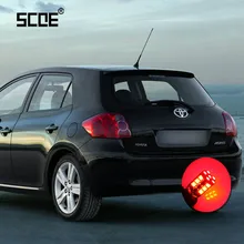 Для Toyota Auris Hiace Prius SCOE 2 x супер яркая Тормозная Стоп лампа светильник лампа для стайлинга автомобилей