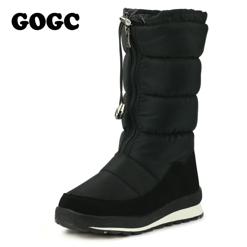 GOGC Russian Famous Brand Winter Boots for Women High Quality Women's Winter Shoes Female Snow Boots Comfortable Women Shoes