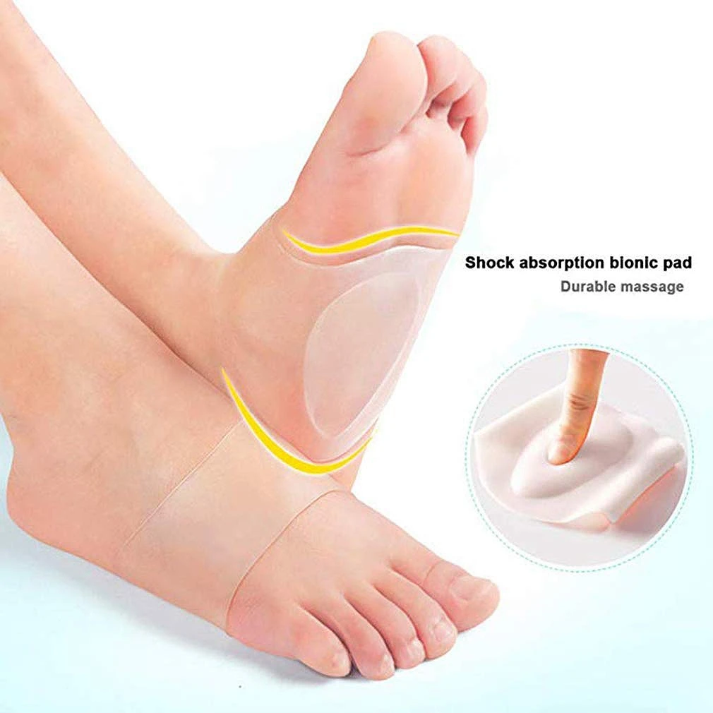 Abdb-арка поддерживаемая Мягкая Арка поддерживает стельки для плоских ног подошвенный Fasciitis боли рельеф колодки для обуви