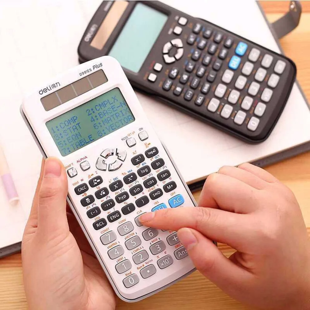 1 Pc/Pack Portable Dual-Power Plastic 12-Digital Scientific Calculator for School Stationery & Office & Finance 1 Pc/Pack Portable Dual-Power Plastic 12-Digital Scientific Calculator for School Stationery & Office & Finance