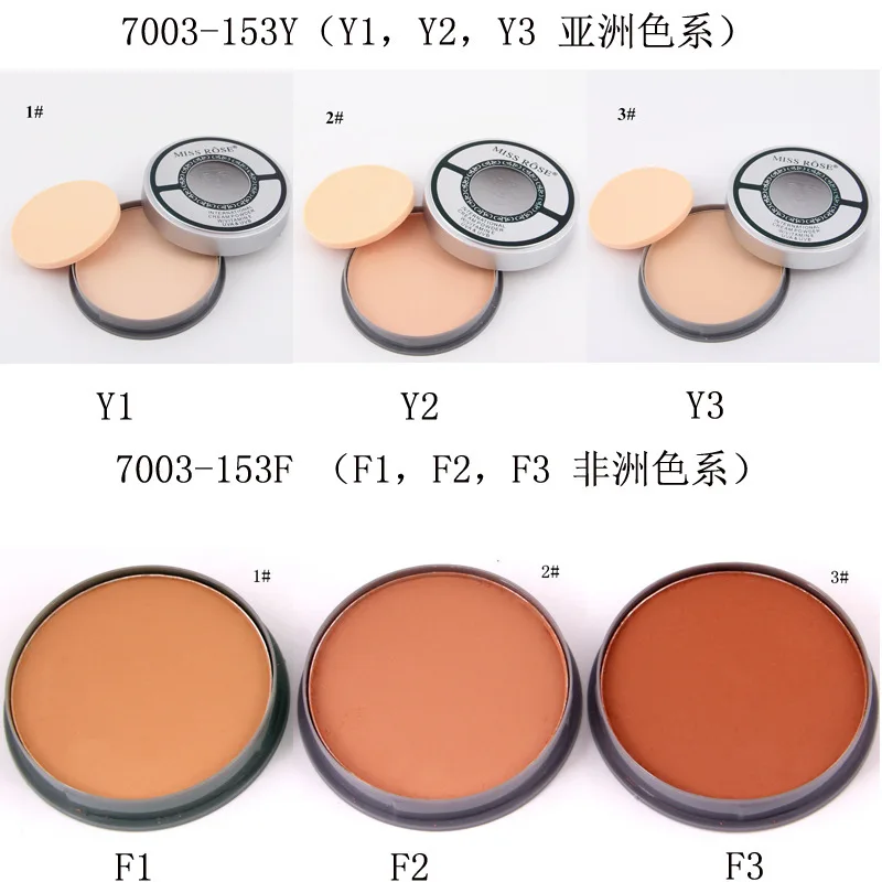 Консилер палитра основа под макияж основа Профессиональный Контур масло-контроль увлажняющий тональный крем бренд Miss Rose