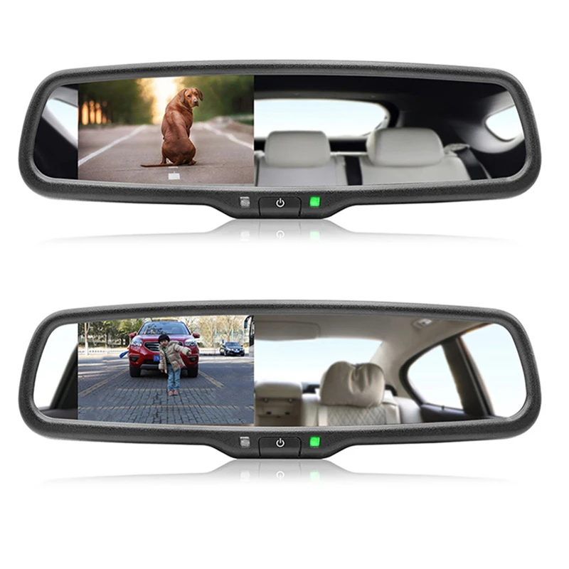 AZGIANT 4.3 inch TFT LCD Display Screen Car Monitor Professional Auto