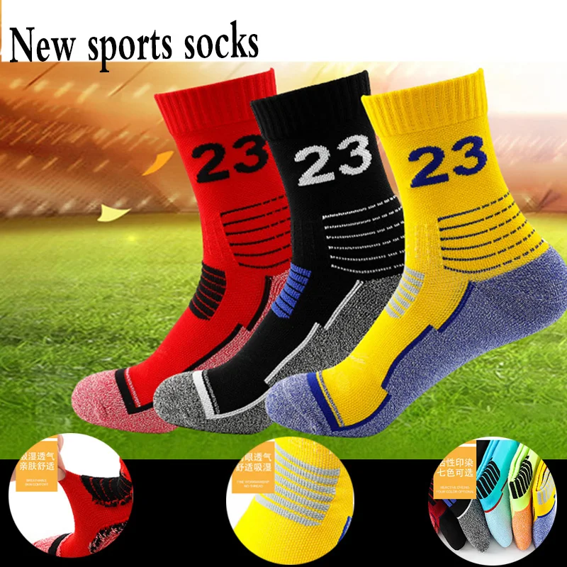 

2019 NEW Outdoor Racing Cycling sock basketball socks Bicycle cotton football athletic Breathable Road bike sport socks men sale