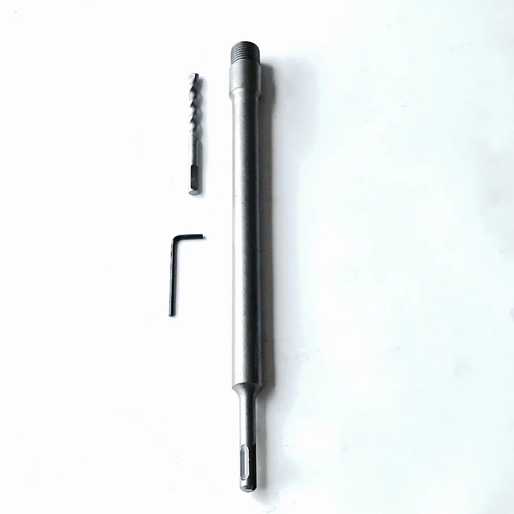 Quality 350mm SDS Extension Bar For M22 Thread DIY Power Tool Part Drilling