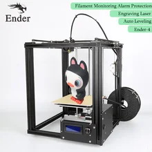Upgrade Auto leveling Ender-4 3D printer Laser,Auto Leveling,Filament Monitoring Alarm Prusa i3 printer 3D Core-XY (Crealty 3D)