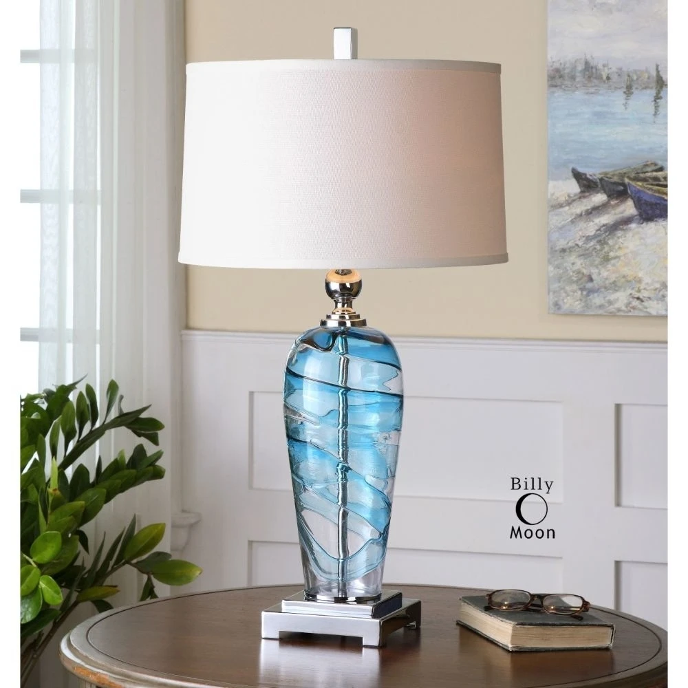 Uttermost Andreas Blown Glass Lamp (1)