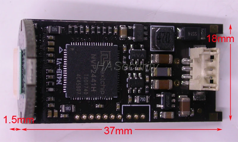 Пуля Стиль AHD-H(1080 P)/CVBS(D1) 1/2. " sony Exmor CMOS IMX323 сенсор NVP2441 CCTV камера модуль PCB плата(UTC управление