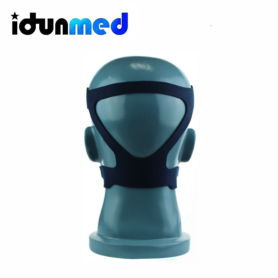 idunmed Adjustable Chin Strap Blue For CPAP Mask Breathing