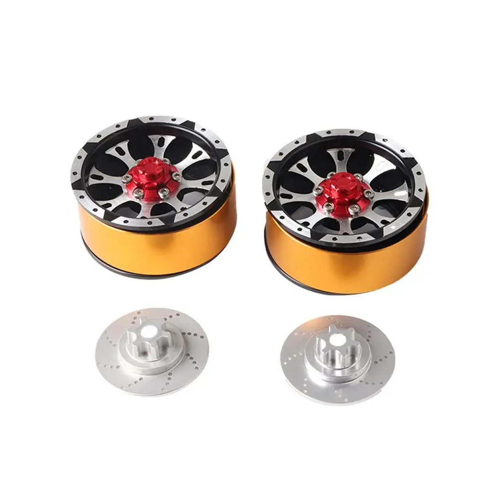 

1/10 RC Crawler Axial SCX10 Metal Alloy 1.9 Inch Beadlock Wheel Rim