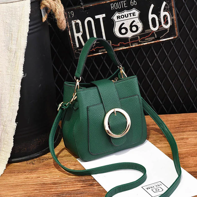 Women Wild Leather Handbag Luxury Female Designer Messenger Crossbody Shoulder Bags Lady Top-Handle Purse Tote Sac A Main SS7264 (14) - 