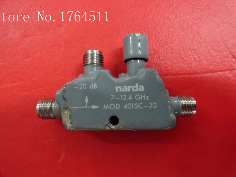

[BELLA] Narda 4015C-30 DC-30DB 7-12.4GHZ supply coupler