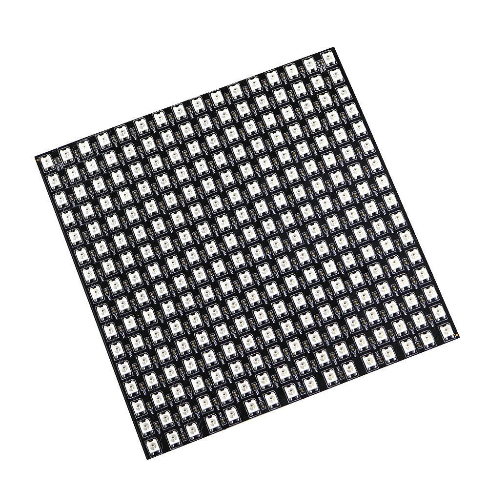 RGB светодиодная матричная панель WS2812 5050 SMD 16*16 пикселей 256 Цветная цифровая