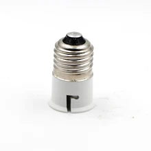 E27 для B22 светодиодное основание лампы преобразования держатель преобразователь, переходник конвертер Свет e27-e22 адаптер лампы светильник с держателем