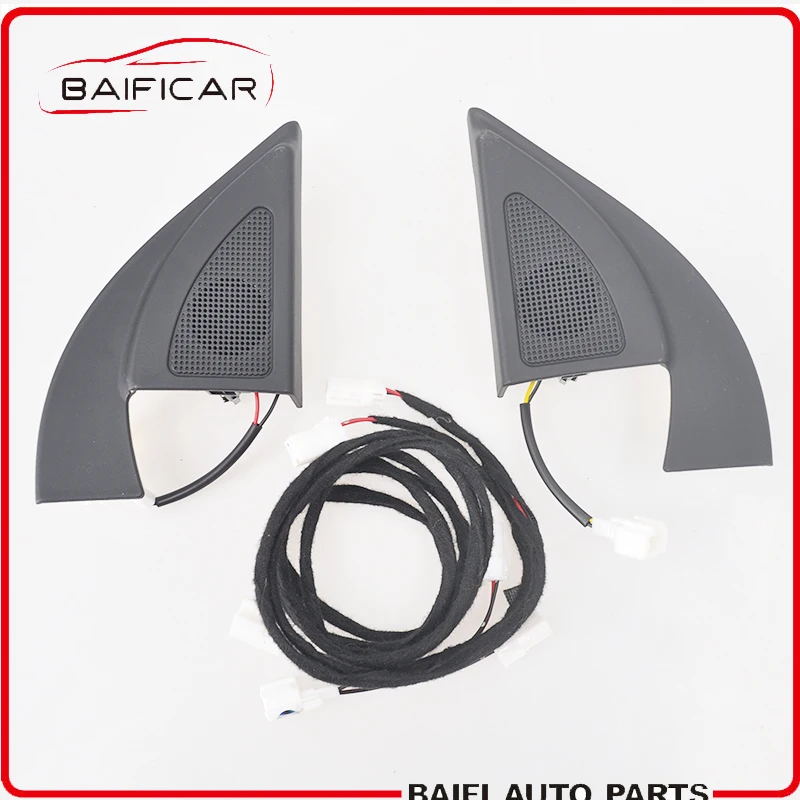 

Baificar Brand New Genuine Triangle Head Tweeter Speakers Car Audio Trumpet Speakers Tweeter With Wire For Kia RIO K2 2011-2016