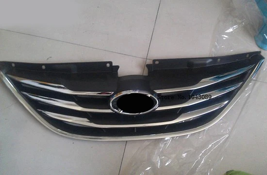 

Original ABS Chrome Front Grille Around Trim Racing Grills Trim For 2013-2014 Hyundai SONATA 8GE i45