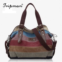 Femme sacs de mode 2016 sacs à main designer de haute qualité sac dames bolsos toile patchwork Achats Occasionnels Épaule Sac bandoulière