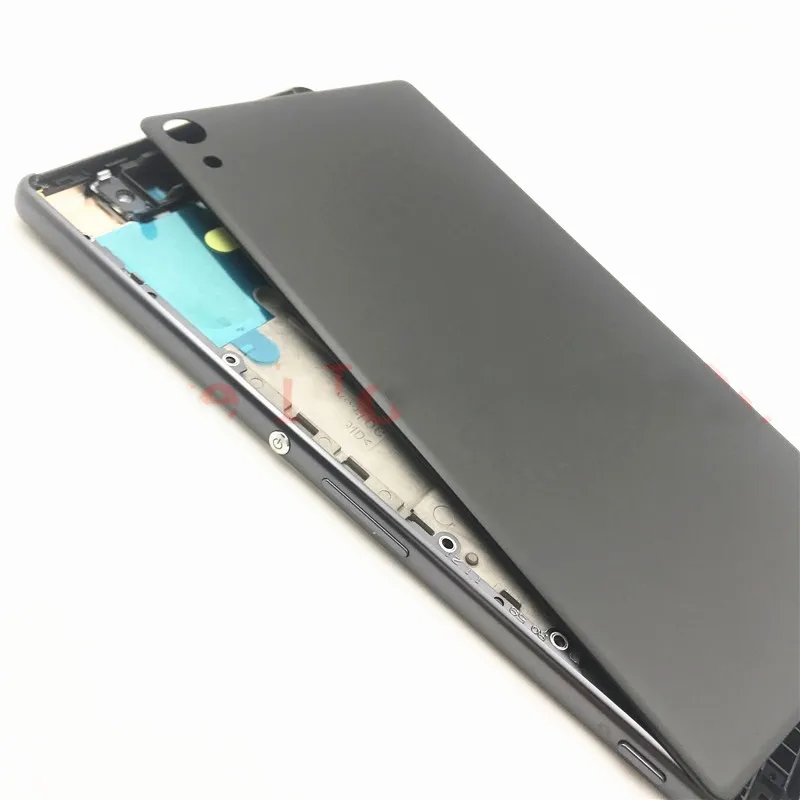 Полный корпус средняя передняя рамка Корпус для sony Xperia XA Ultra C6 F3215 F3216 F3212+ боковой рельс полоса с боковыми кнопками