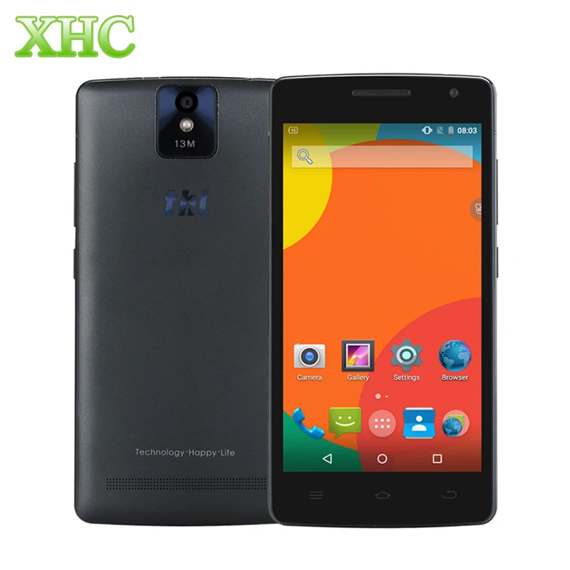 4G Original THL 2015A 5 0 Android 5 1 4G Smartphone Leather Case Gift MT6735 Quad