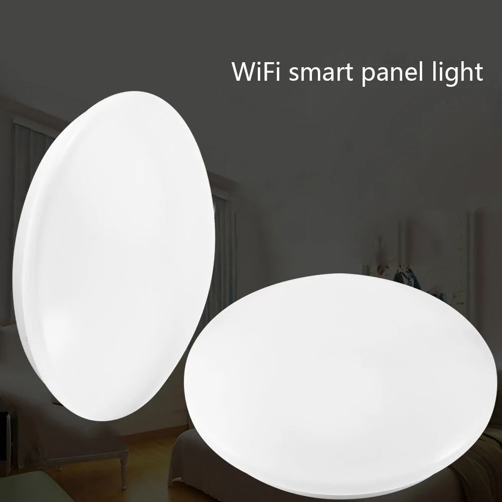 

New Hot Round LED Ceiling Light Smart APP Bluetooth WiFi Control Lamp Support for Amazon Alexa & Google Home