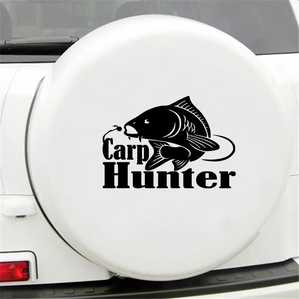 

Carp Hunter Fishing Fashion Reflective Sticker Car SUV Laptop Decal Decor Gift