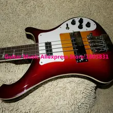 Новое поступление 4 Струны электрический бас Мед sunburst бас из Китая