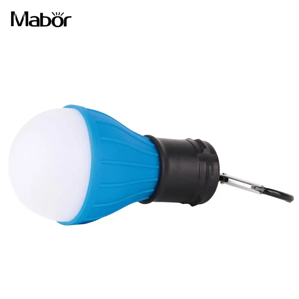 

Mabor Tent Lamp Portable Lighting 60LM Fishing Lamp Travel Light Bulb Super Bright Multicolor Hiking Camping Lights Outdoor