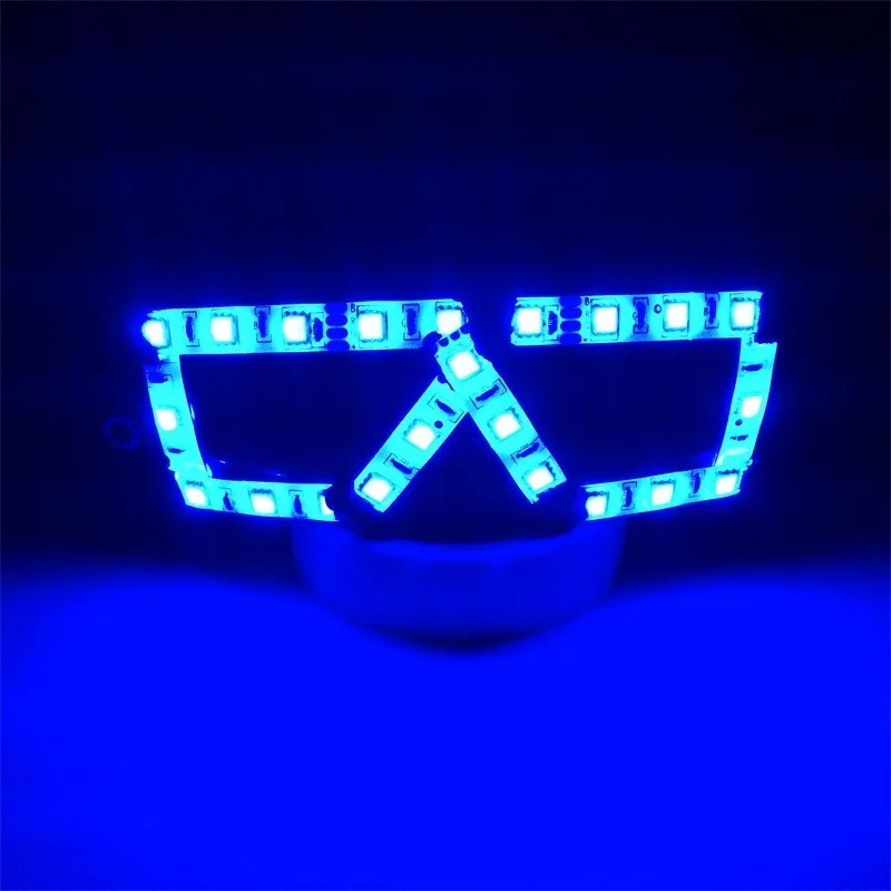 Wecool новый дизайн может изменить и флэш-7 видов цветов LED очки для Событие и Партия поставки LED очки DJ Club мигает очки