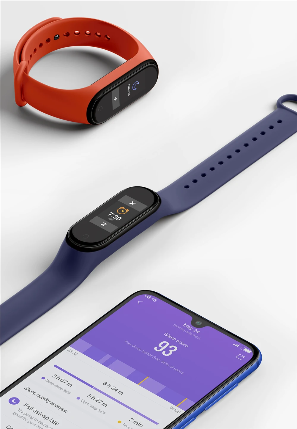 Xiaomi mi Band 4 смарт-браслет mi band 50 м Водонепроницаемость 2.5D Закаленное стекло цветной экран оригинальные часы мониторинг здоровья