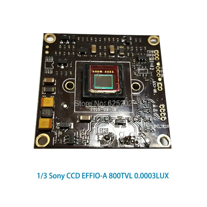 EFFIO-A Low illumination 1/3 Sony CCD 800TVL с функцией аудио и OSD | Безопасность защита