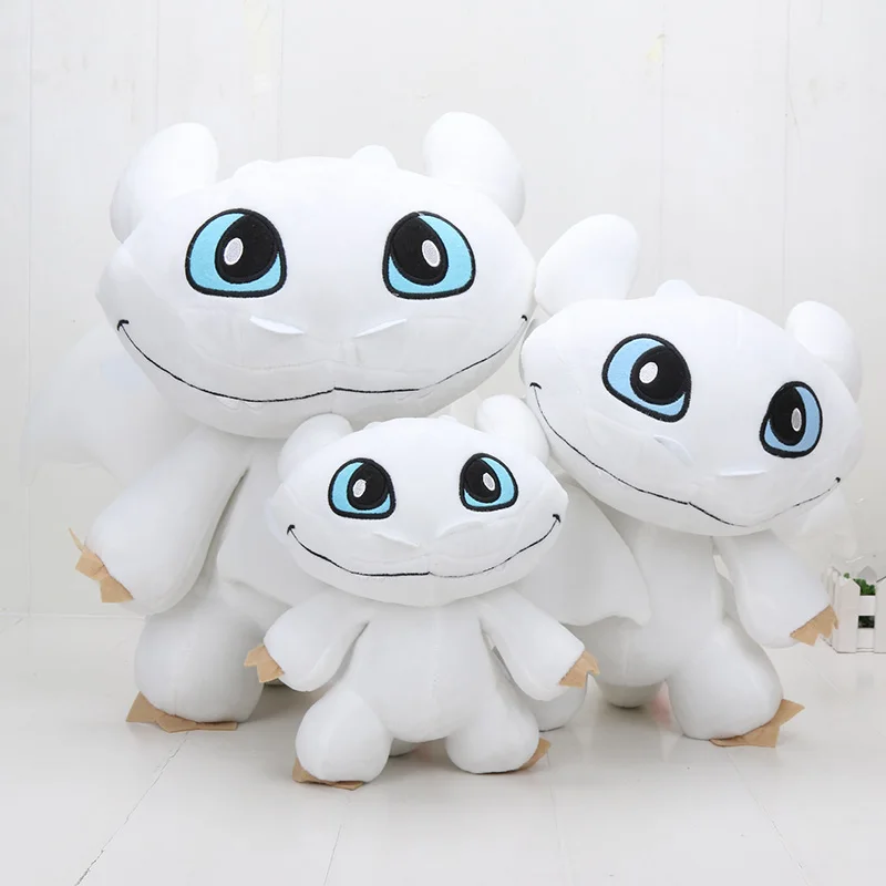 

30/40/50cm anime How To Train Your Dragon 3 Night Fury Plush Toy Toothless Soft Dragon Stuffed animals Doll Toys Children Gift