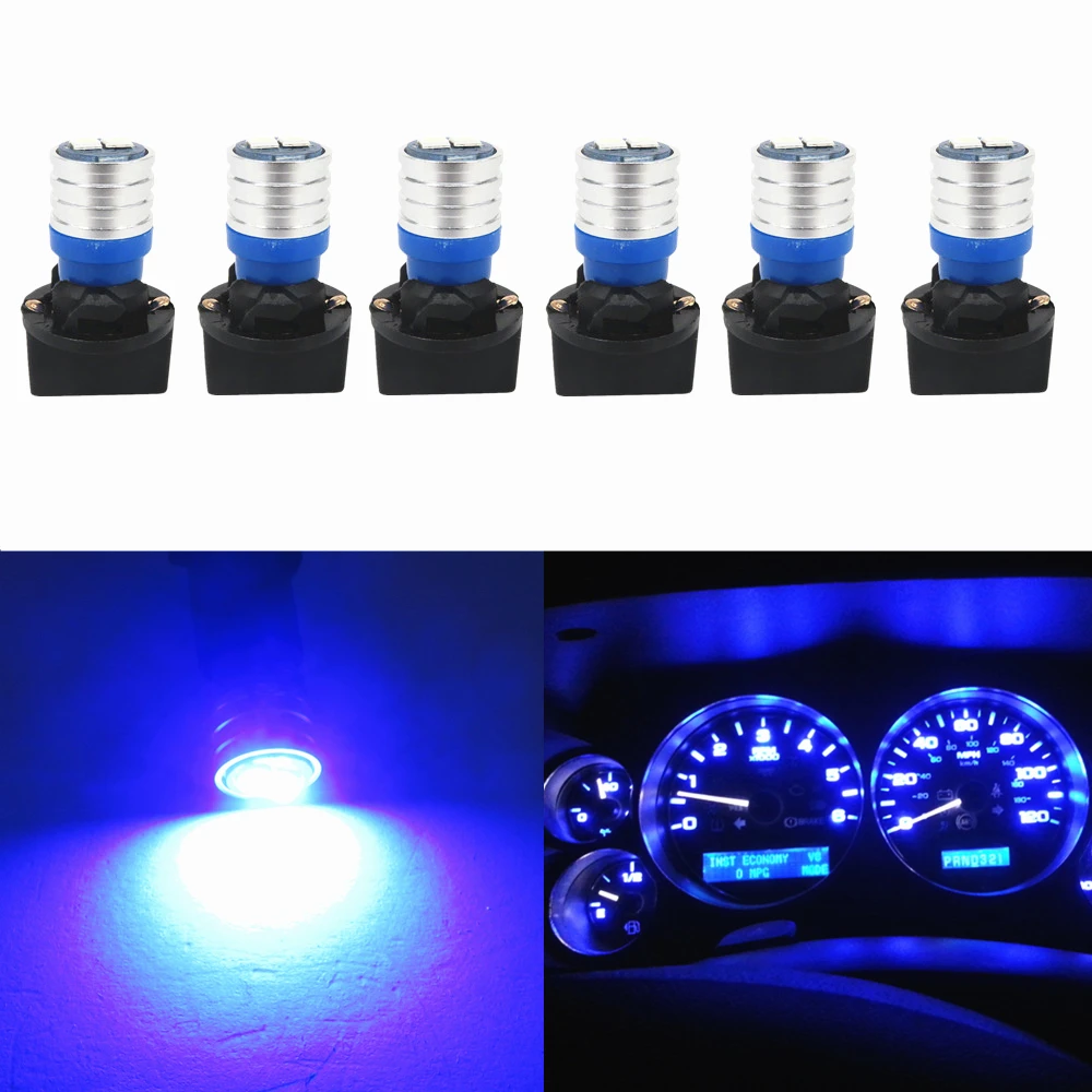 

WLJH 194 T10 Led Bulb Dashboard Car Lights Dash Instrument Panel Cluster W5W BulbTwist Socket PC195 PC194 PC168 Extremely Bright