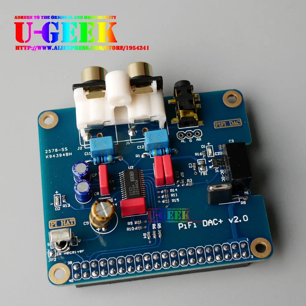 Placa De Extensão Placa De Som Módulo De Interface Para Raspberry Player