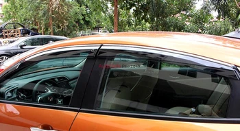 

Injection molding Window Visor Vent Shade Rain/Sun/Wind Guard Cover Full Set For Honda Civic 10th Gen 4dr Sedan 2016 2017