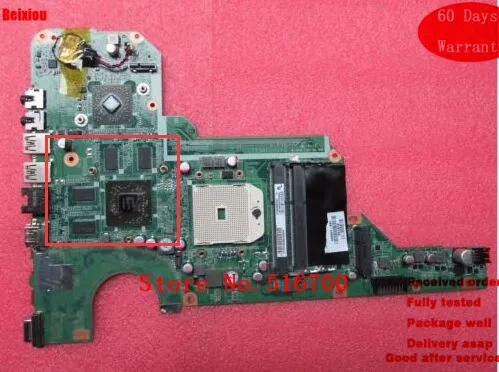 

SYSTEM BOARDS For HP Pavilion G4 G6 G7-2000 683031-501 683030-001 laptop motherboard DA0R53MB6E1 HD7670M